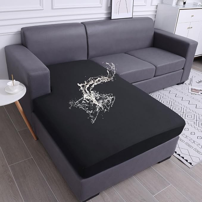 Waterproof Sectional Sofa Cushion Covers, L Shape Couch Slipcovers | L Shape by hyha