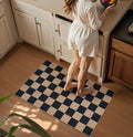 Lahome Checkered Easy Jute Front Door Mat, 2x3 Kitchen Outdoor Rug Washable | by Lahome