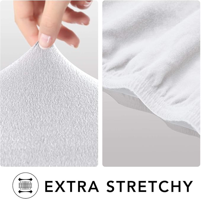 PureFit Stretch Loveseat Covers Fleece Couch Covers - Image 4