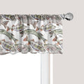Ambesonne Fishes Window Valance, Watercolor Common Carp Perch and Bass Freshwater Animals Themed Seafood Drawing, Curtain Valance for Kitchen Bedroom Decor with Rod Pocket, 42" x 12", Pale Blue Grey