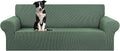 Stretch Oversized Couch Covers for Sofa Slipcover, Soft Jacquard Non-Slip by KEKUOU