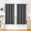 ChrisDowa Blackout Curtains for Bedroom and Living Room 63 Inches Long | 2 by ChrisDowa