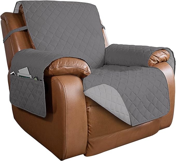 PureFit Reversible Recliner Chair Covers Couch Covers by PureFit
