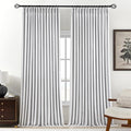 Pinch Pleated Linen White Blackout Curtains 102 Inches Long by AUSSPVOCT