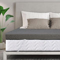 VALUXE 3 Inch Gel Memory Foam Mattress Topper Twin XL Size High Density Cooling Pad Pressure Relief Bed Topper Grey (with Removable & Washable Bamboo Cover)