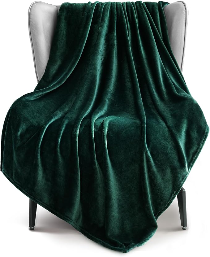 Exclusivo Mezcla Soft Large Fleece Throw Blanket by ExclusivoMezcla