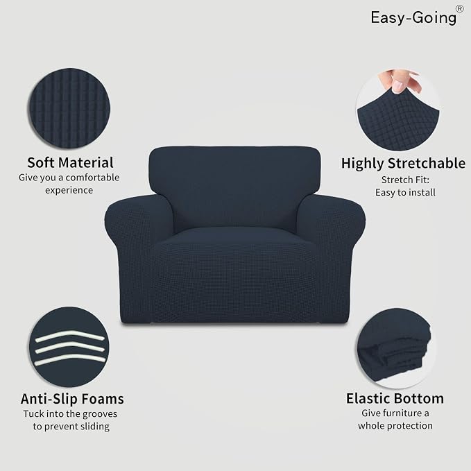 Easy-Going Stretch Oversized Chair Slipcover - Image 3