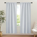 NICETOWN 1 Panel Room Darkening French Door Curtain, Thermal Insulated Front by NICETOWN