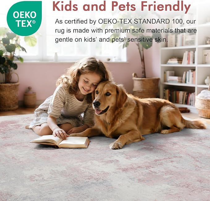 9x12 Ft Extra Large Washable Area Rugs - Image 5