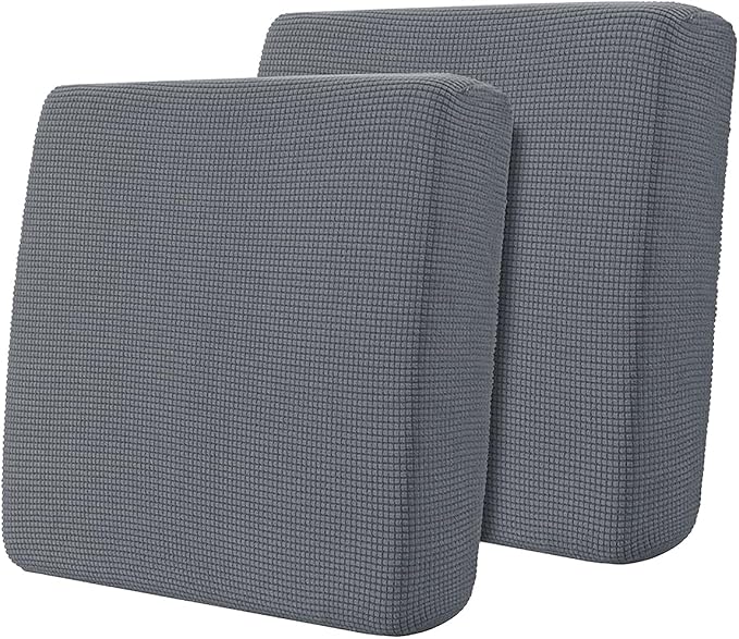 Hokway Stretch Individual Couch Cushion Slipcovers Reversible Cushion Protector by Hokway