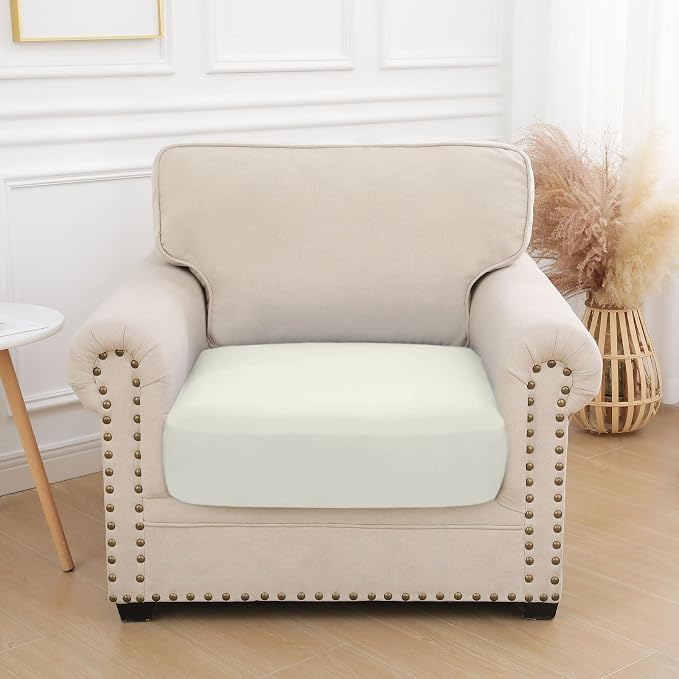 Waterproof Couch Cushion Covers, Stretch Sofa Seat Slipcovers | Stretch Fabric - Image 7
