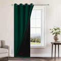 Yakamok Dark Green Blackout Curtains 84" Long by Yakamok