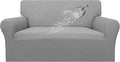 Easy-Going Waterproof Loveseat Couch Cover Stretch Jacquard Sofa Cover | Dual by Easy-Going