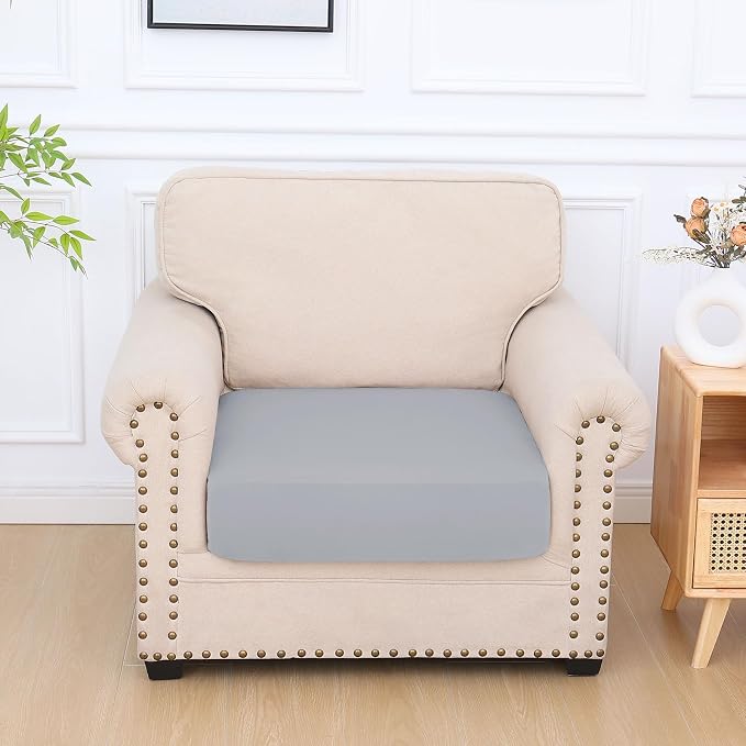 Milk Silk Couch Cushion Covers, Sofa Covers Washable - Image 7