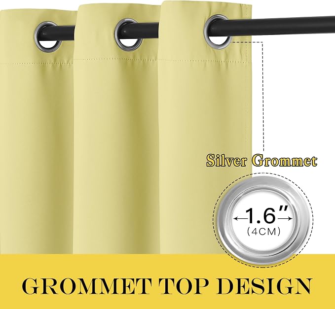 NICETOWN Blackout Curtains 84 Inch Length, Thermal Insulated Curtains - Image 5