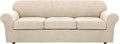 H.VERSAILTEX 4 Piece Stretch Sofa Covers by HVERSAILTEX