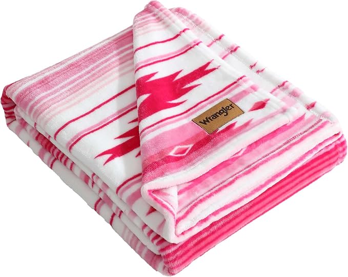 Wrangler - Blanket, Super Soft Plush Fleece Bedding by Wrangler%C2%AE