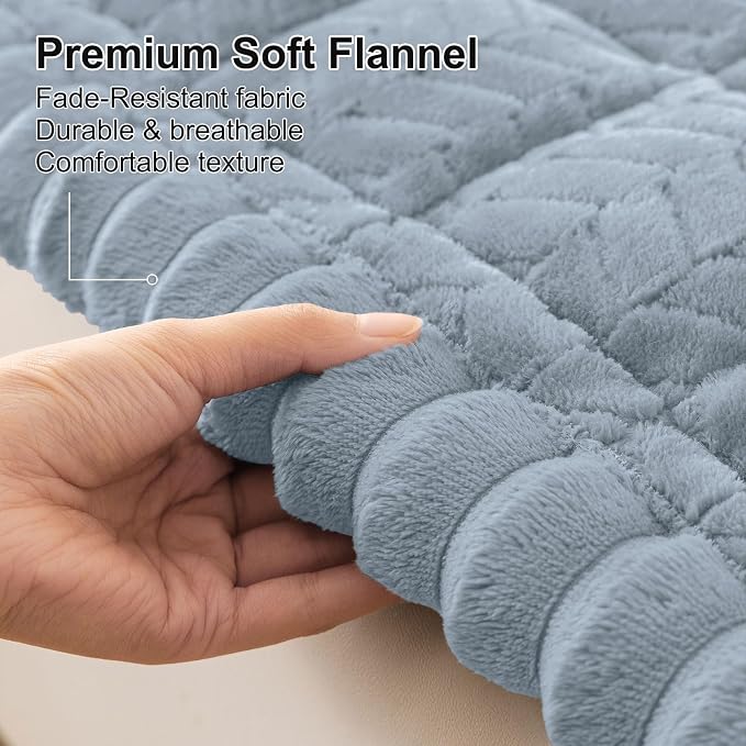 Smiry Couch Cover for Dogs, Non Slip Fuzzy Pet Sofa Covers Washable | Sofa - Image 2