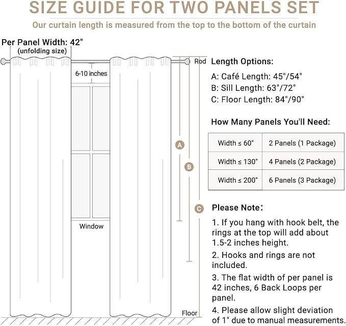 Linen Textured Total Blackout Curtains - Image 8
