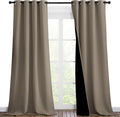 NICETOWN 100% Blackout Blinds, 46 inches x 102 inches, Laundry Room Decor by NICETOWN