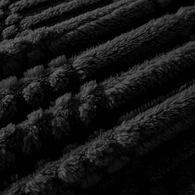 Black Throw Blanket - Image 6