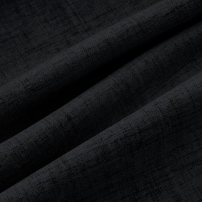 MIULEE 100% Blackout Linen Curtains - Image 9