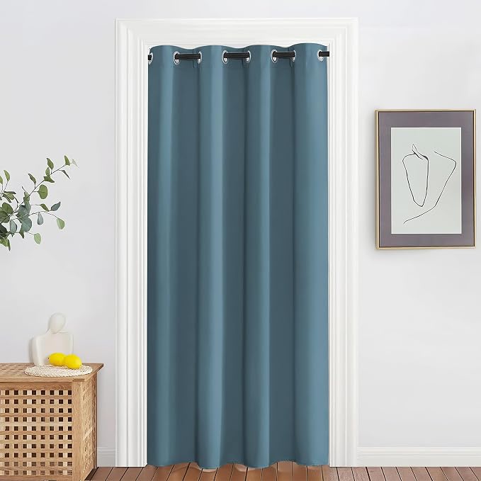NICETOWN Blackout Doorway Curtain Drape 78 inch Long by NICETOWN