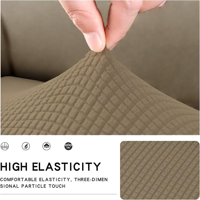 Easy-Going Stretch 1 Piece Chair Couch Cushion Cover - Image 3