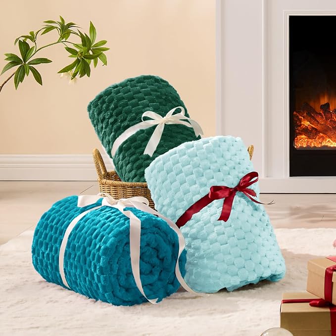 BEDELITE Dark Green Twin Blanket - Image 5