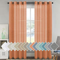 H.VERSAILTEX Linen Curtains Natural Linen Blended Curtain Panels by HVERSAILTEX
