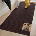GORILLA GRIP® Ultra Absorbent Front Door Mat Outside Entrance 72x24, Traps Dirt by Unknown