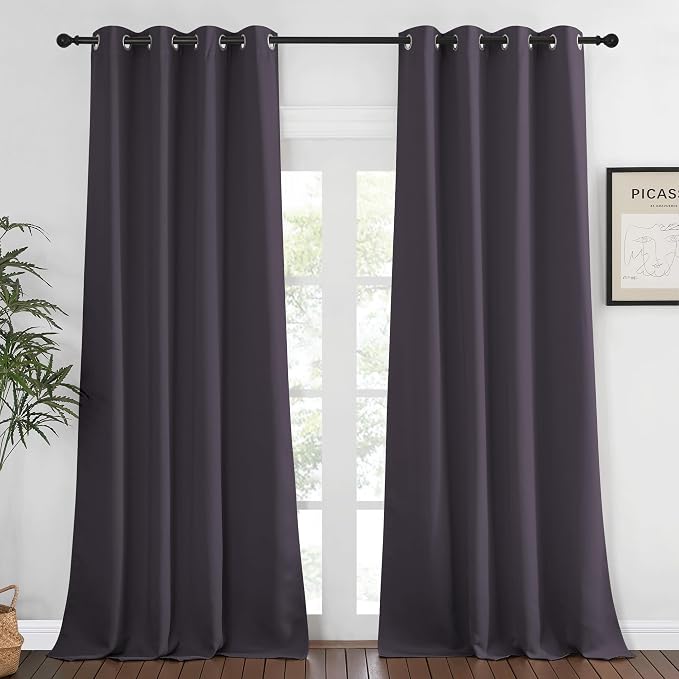 NICETOWN Blackout Curtains 120 inch Length by NICETOWN