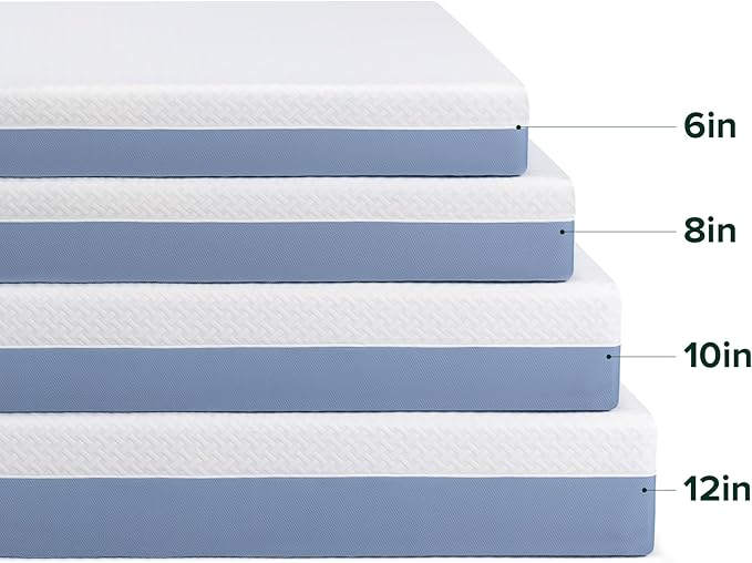 ZINUS 8 Inch Full Cooling Essential Memory Foam Mattress [NewVersion], Fiberglass Free, Medium Feel, Breathable Cooling Layers, Certified Safe Materials