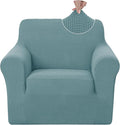U-NICE HOME Stretch Recliner Chair Cover Armchair Slipcover, Light Blue | by U-NICEHOME