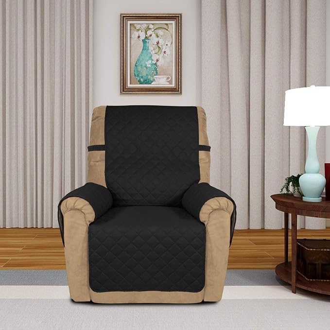 PureFit Reversible Recliner Chair Covers Couch Covers - Image 2