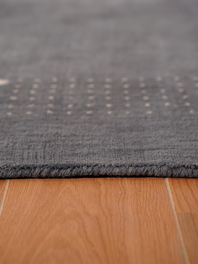 HAND KNOTTED LOOM WOOL ECO-FRIENDLY AREA RUGS - Image 2