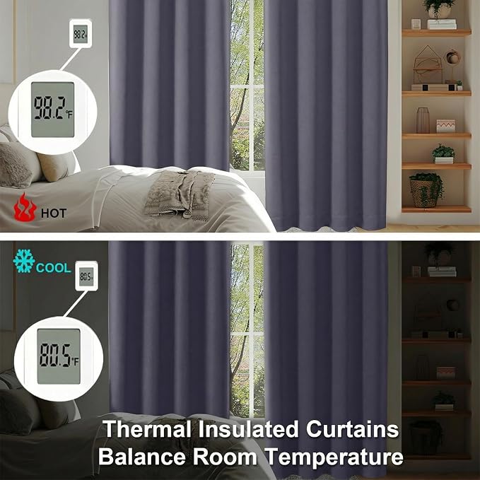Simplebrand Blackout Extra 10ft Curtains - Image 6