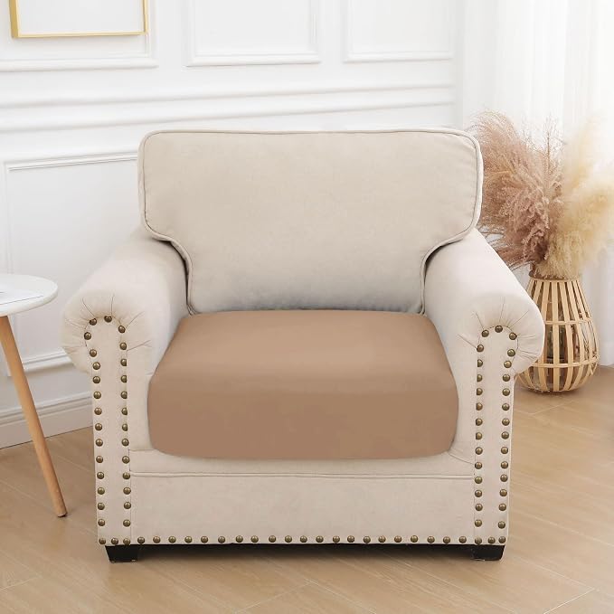 Waterproof Couch Cushion Covers, Stretch Sofa Seat Slipcovers | Stretch Fabric - Image 7