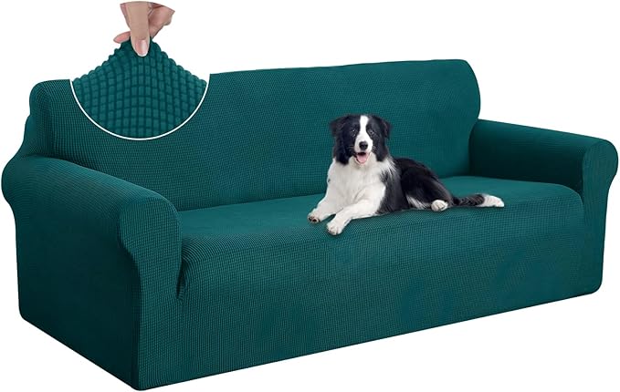U-NICE HOME Oversized Stretch Couch Cover Slipcover, 1-Piece Sofa cover by U-NICEHOME