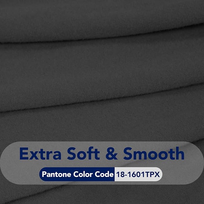 PureFit Stretch Couch Covers for Sofa Large Sofa Slipcovers Dark Gray | 1-Piece - Image 5