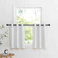 NICETOWN Farmhouse Blackout Small Curtains by NICETOWN