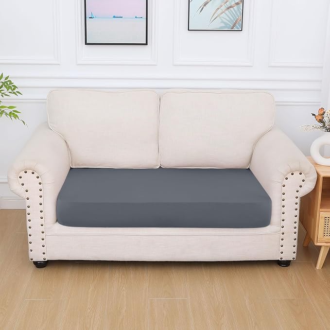 Milk Silk Couch Cushion Covers, Sofa Covers - Image 7