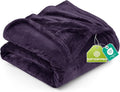 Utopia Bedding Ultra Soft Fleece Bed Blanket Full Size Purple | Microfiber by UTOPIABEDDING