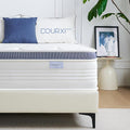 King Size Mattress, 14 Inch King Mattress in a Box with Gel Memory Foam,Motion Isolation Individually Pocketed Springs for Pressure Relief and Back Pain Relief-Plush,CertiPUR-US