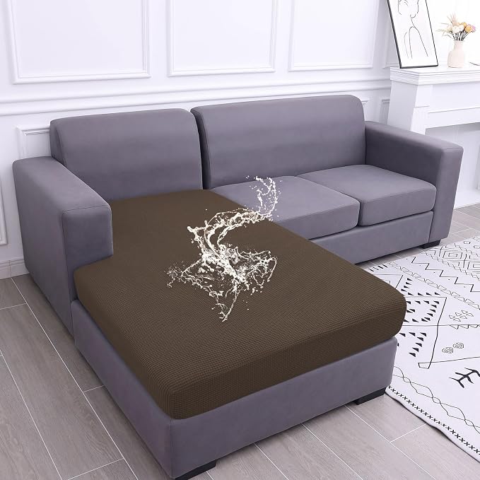 Waterproof Sectional Couch Covers, Non Slip Sofa Cushion Covers | L Shape by hyha