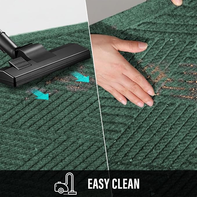 Sturdy Front Door Mat, Absorbent Muddy Dirt Resist Welcome Door Mats Outdoor - Image 7