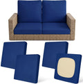 4Pcs Patio Cushion Covers Stretch Outdoor Furniture Protector Slipcovers | by pickyNproud