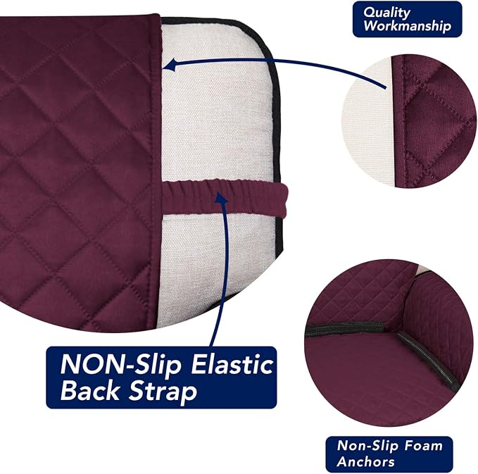 PureFit Reversible Quilted Couch Covers - Image 3