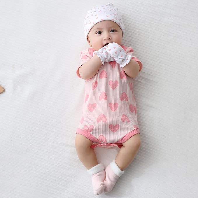 Unisex Baby Terry Socks 5-Pack for Baby boy and girl 0-12 Months Warm Cotton Socks