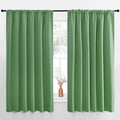 NICETOWN Blackout Curtains for Bedroom, Froest Green, 1 Pair, 70 by 63-inch by NICETOWN